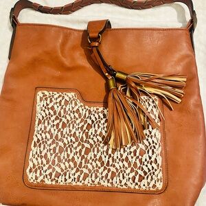 Madden girl Brown and Cream Women's Bag